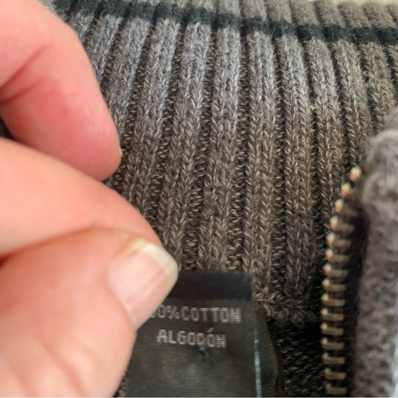Dockers pull over sweater zipper neck - Picture 10 of 12